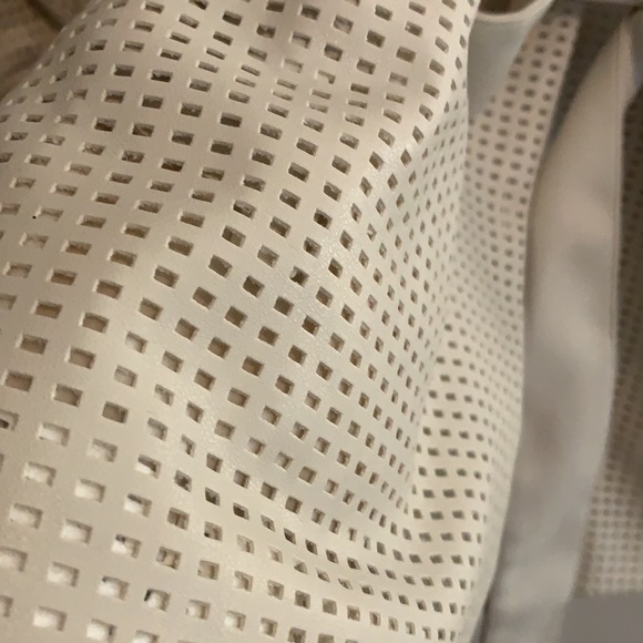 Vegan leather Perforated Jacket - Picture 3 of 8